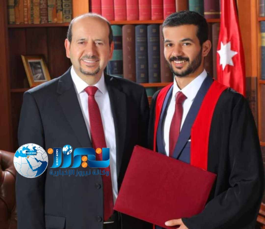 ابراهيم الدغيم ....مبارك شهادة الطب بامتياز من مؤته