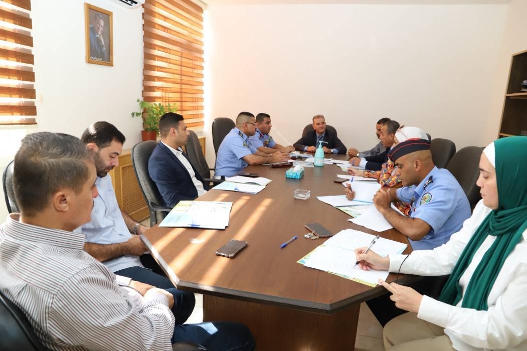 رئيس جامعة البلقاء التطبيقية بالوكالة يلتقي مدير المعهد المروري الاردني ...صور