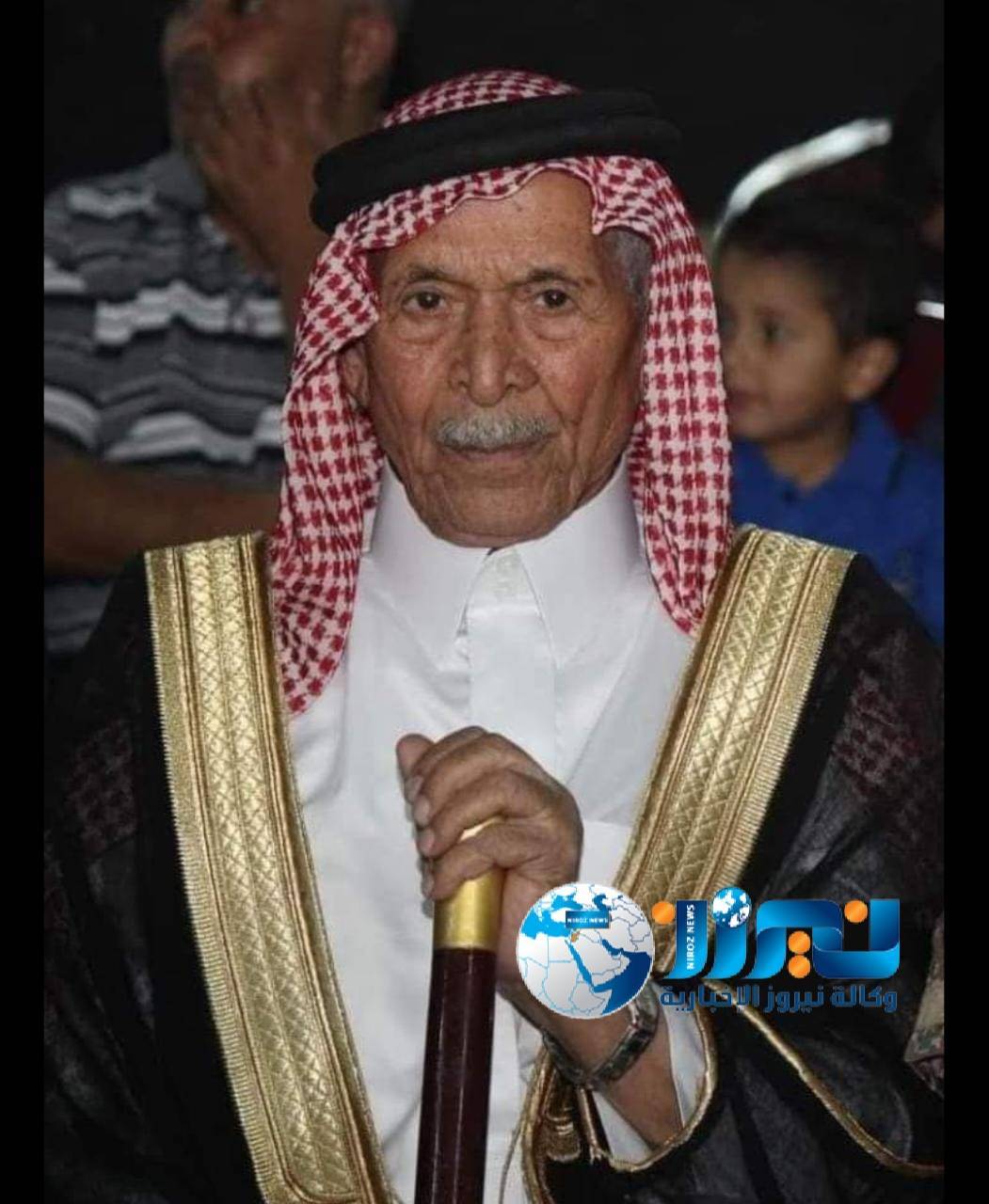 الدعجة تفقد احد شيوخها الحاج الشيخ حمدان العايد
