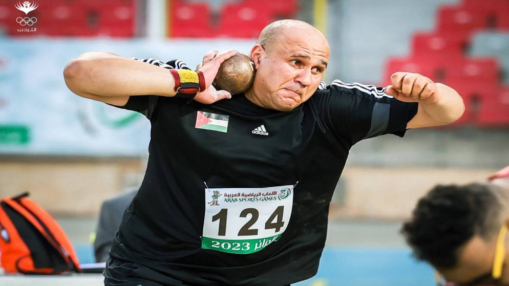 مصعب المومني يمنح الأردن أولى ميدالياته في دورة الألعاب العربية