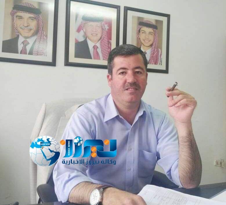 الجبور يهنئ الخريشا بتعيينه متصرفًا للواء المزار الجنوبي