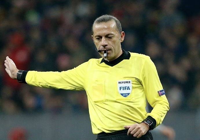 التركي تشاكير مراقبا للحكام في تصفيات دوري أبطال أوروبا