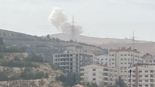 إصابة جنديين سوريين بقصف إسرائيلي