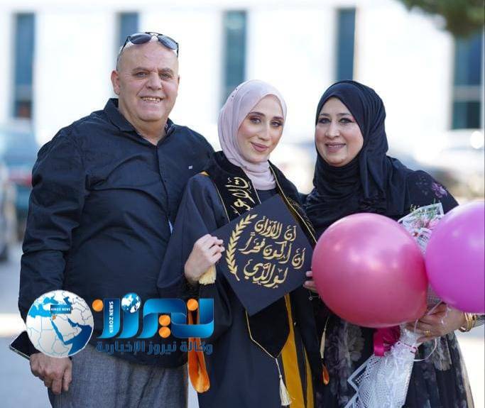 عبد العزيز داود يهنئ ابنته تالا بحصولها على درجة البكالوريوس