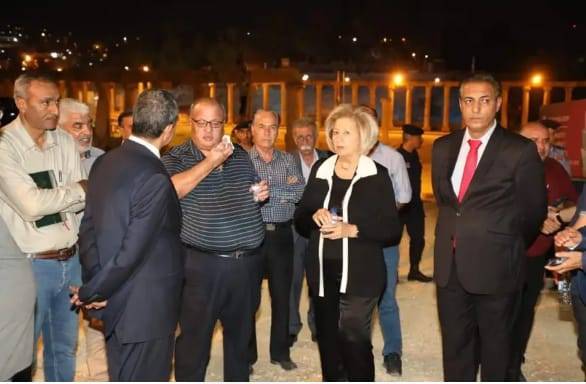 النجار تتفقد التحضيرات النهائية لمهرجان جرش