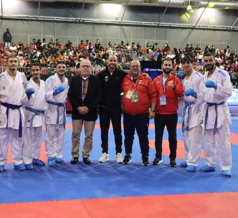 منتخب الكراتيه يظفر ببرونزية القتال الجماعي ببطولة آسيا