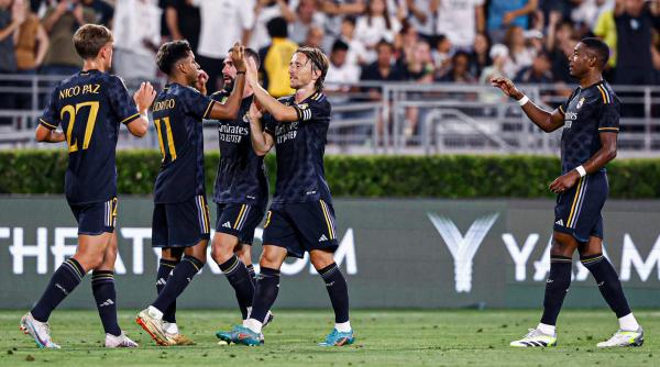 ريال مدريد يفوز على ميلان وديًا