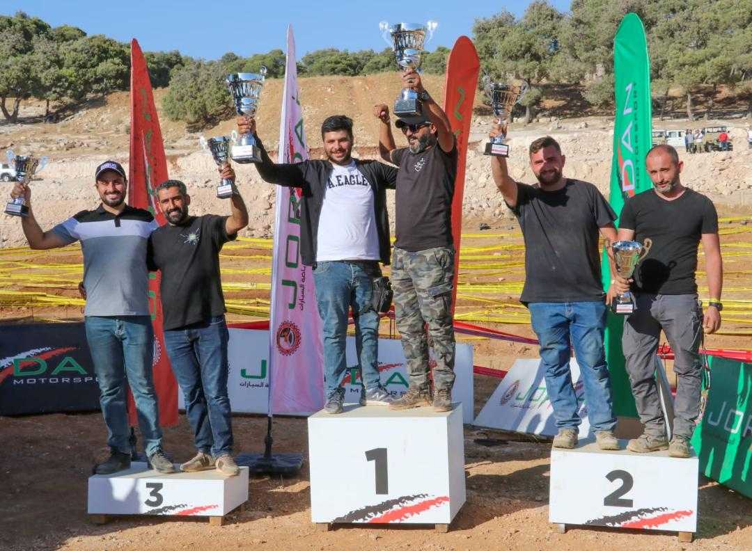 خليلية يظفر بلقب بطولة الاردن لسباقات الدفع الرباعي