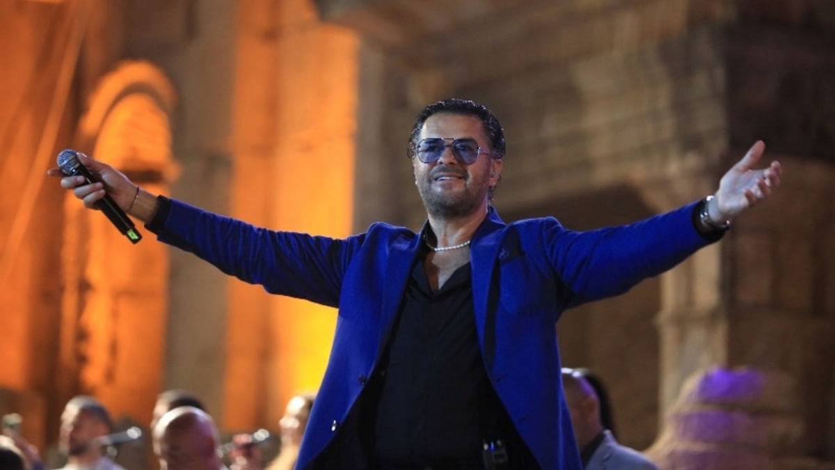 بأغنية نفرح بالحسين.. راغب علامة يشعل الأجواء في جرش