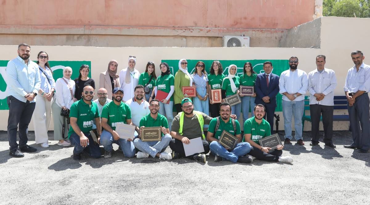 زين تعيد تأهيل مدرسة القسطل الأساسية المختلطة بالتعاون مع مؤسسة لوياك