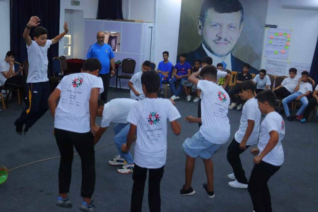 فعاليات الأسبوع الخامس من معسكرات الحسين للعمل والبناء في الزرقاء ...صور