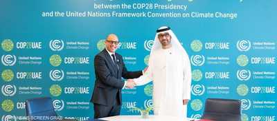 مؤتمر COP28.. توقيع اتفاقية البلد المضيف في أبوظبي