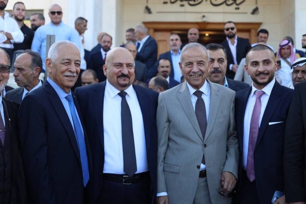 رئيس الديوان الملكي الهاشمي يترأَس جاهة ابوطويلة الفناطسة_صور