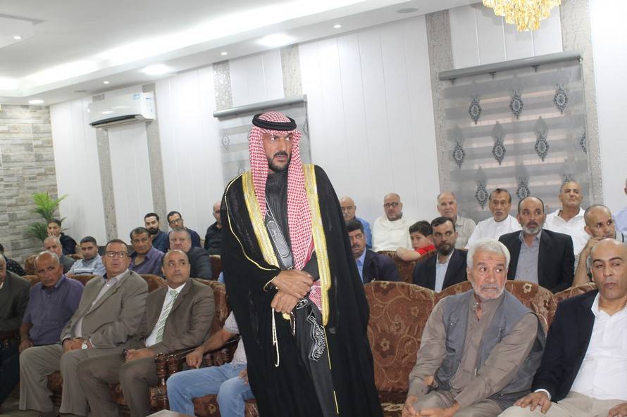 جاهة لنجل الاعلامي رائد العورتاني من آل اسعد وآل خضر ... الحويان طلب و العورتاني اعطى..صور