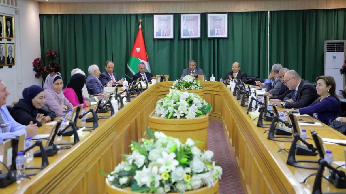 الحوار الوطني في الأعيان تلتقي لجنة الكرامة للمحاربين القدامى