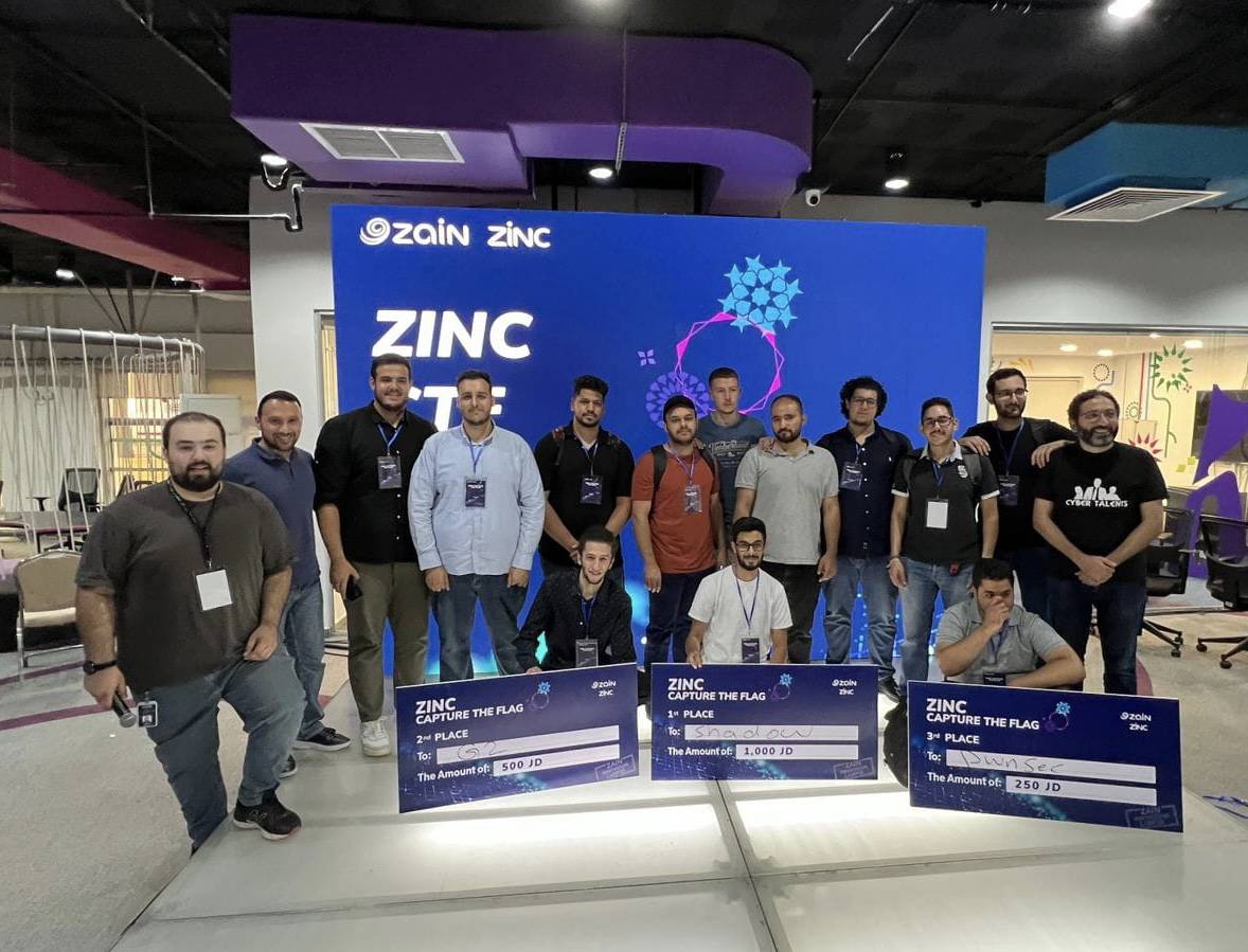 منصّة زين تعقد مسابقة للأمن السيبراني بمشاركة أكثر من 200 طالب ومحترف