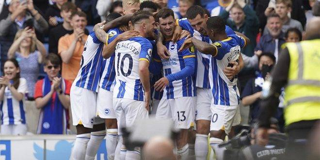 برايتون يفوز على لوتون تاون برباعية في الدوري الإنكليزي