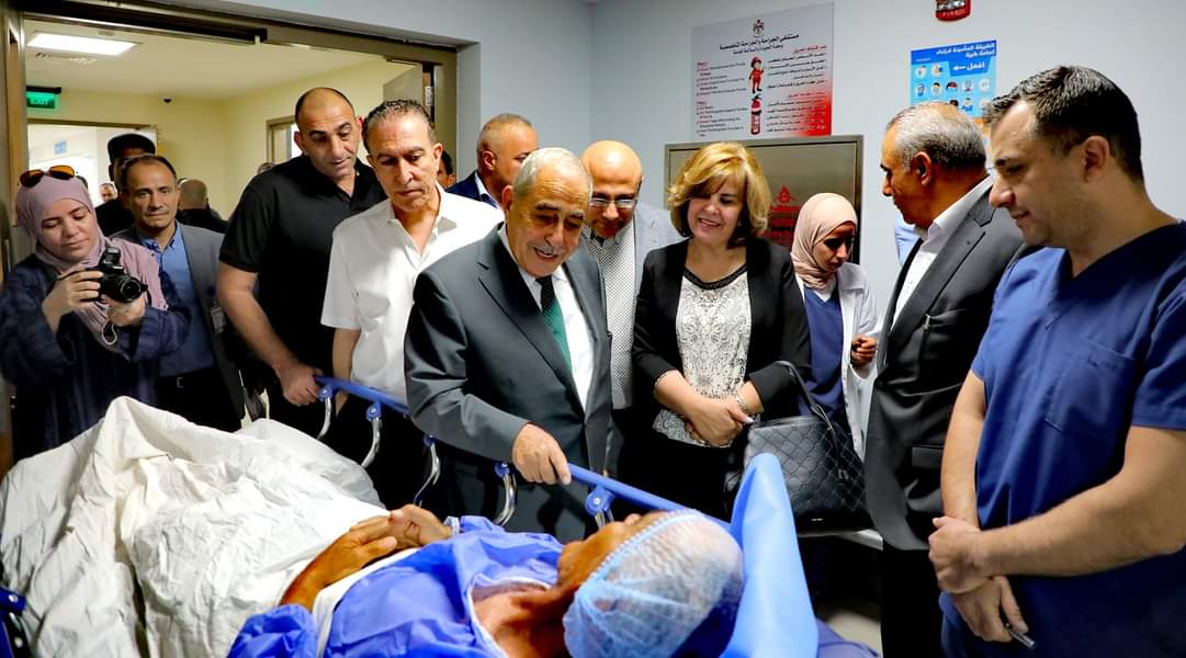 لجنة الصحة في الأعيان تزور مستشفى البشير