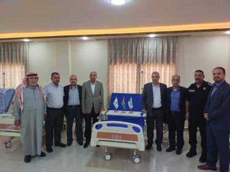 جمعية خشافية الدبايبه تتلقى دعما من أيه اي اس الاردن