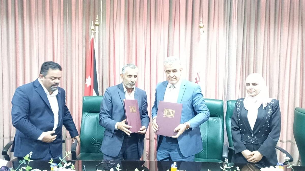 توقيع مذكرة تعاون ما بين دائرة المكتبة الوطنية وكلية حطين الجامعية المتوسطة
