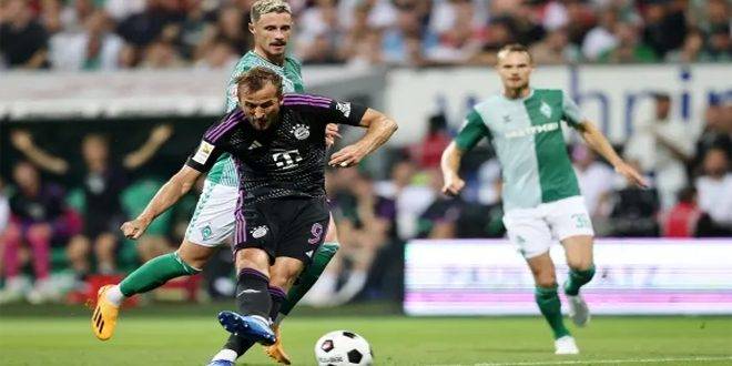 بايرن ميونخ يفوز على فيردر بريمن برباعية في الدوري الألماني