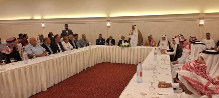 الخريشا والخرابشة نسايب ...الشيخ شايش الخريشا طلب ومعالي سعد الخرابشه أعطى ...صور