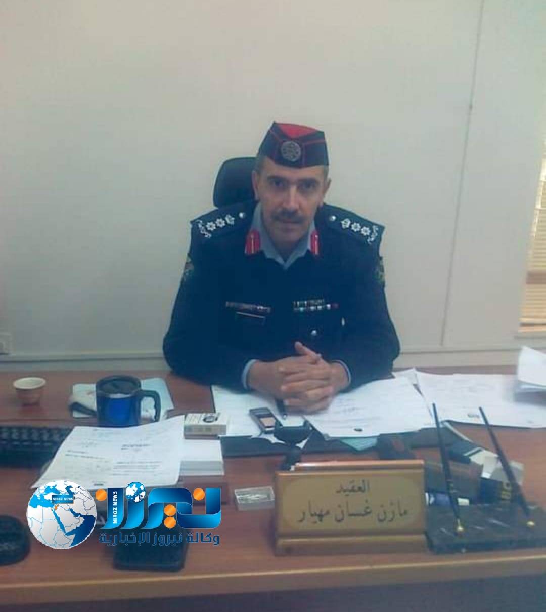 وفاة العقيد المتقاعد المهندس مازن غسان مهيار