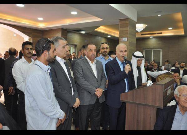 وجهاء السلط والبلقاء على مأدبه الدكتور جمال البحبوح الدباس (أسماء)