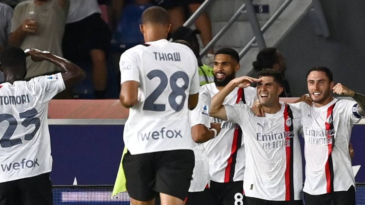 ميلان يفتتح مشواره بالفوز على بولونيا