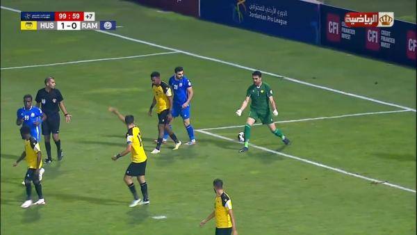 الزعبي عن رقصه بعد إنقاذ مرمى الحسين أمام الرمثا: ردة فعل عفوية