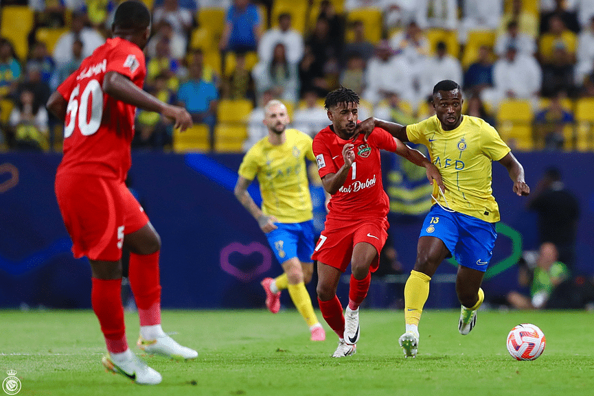 النصر يقطع تذكرة التأهل لدور المجموعات بدوري أبطال آسيا برباعية..صور