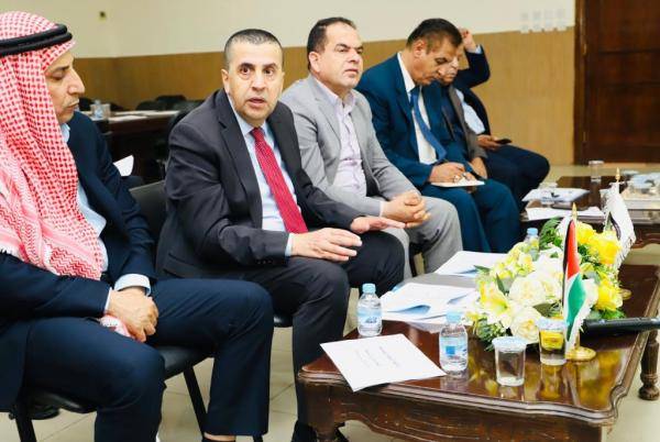 رئيس البلقاء التطبيقية يلتقي مجلس محافظة جرش