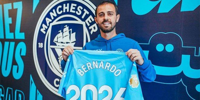 مان سيتي يجدد تعاقده مع سيلفا حتى 2026