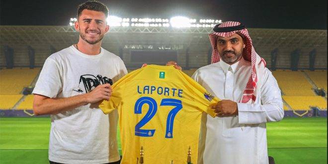 الإسباني لابورت ينضم إلى نادي النصر السعودي
