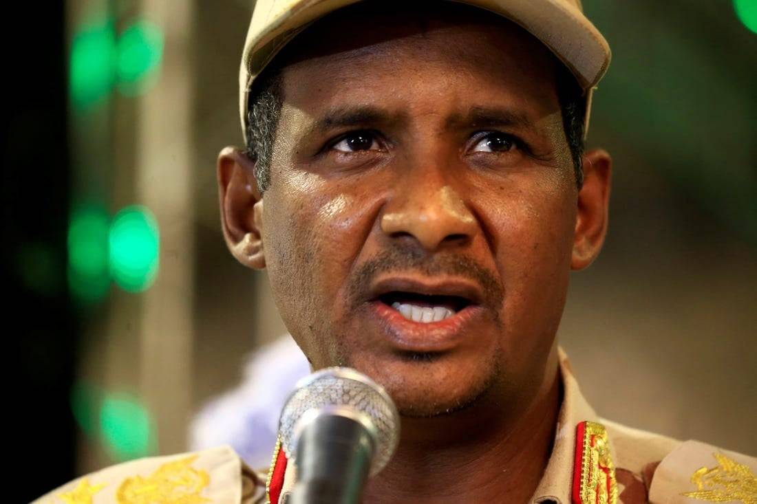 حميدتي يطرح مبادرة لحل الأزمة في السودان