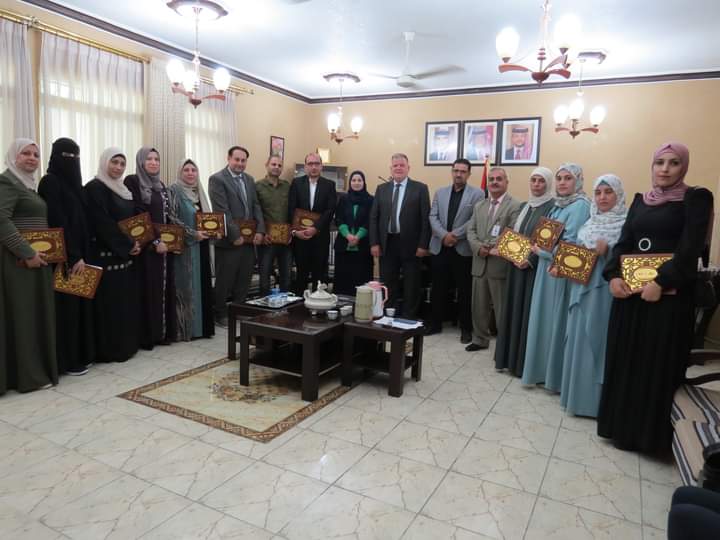 مدير التربية والتعليم للواء الكورة يكرّم معلمي ومعلمات غرف مصادر صعوبات التعلم ومشرفي غرف الطلبة الموهوبين.