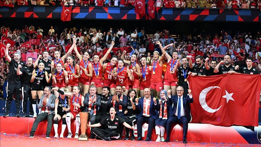 سيدات تركيا بطلات أوروبا للمرة الأولى