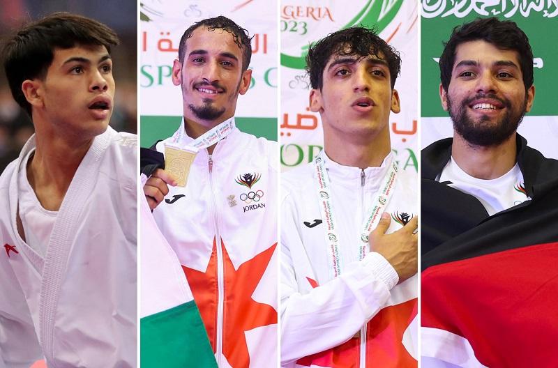 ٤ لاعبين أردنيين يتنافسون على جائزة الأفضل بالعالم بالكراتيه