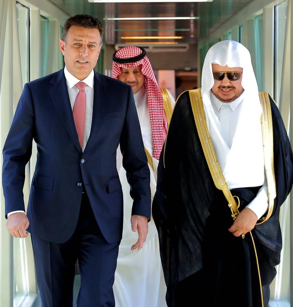 الصفدي يستقبل رئيس مجلس الشورى ...صور