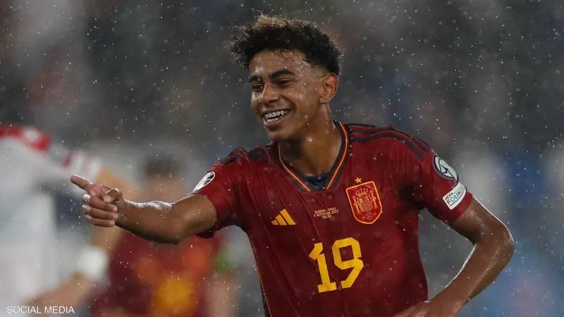 لامين يامال يسطر إنجازا تاريخيا مع منتخب إسبانيا