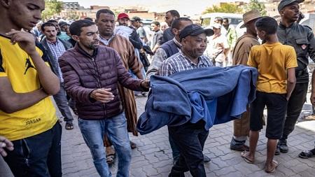 قرية مولاي إبراهيم تبكي ضحايا أعنف زلزال بالمغرب