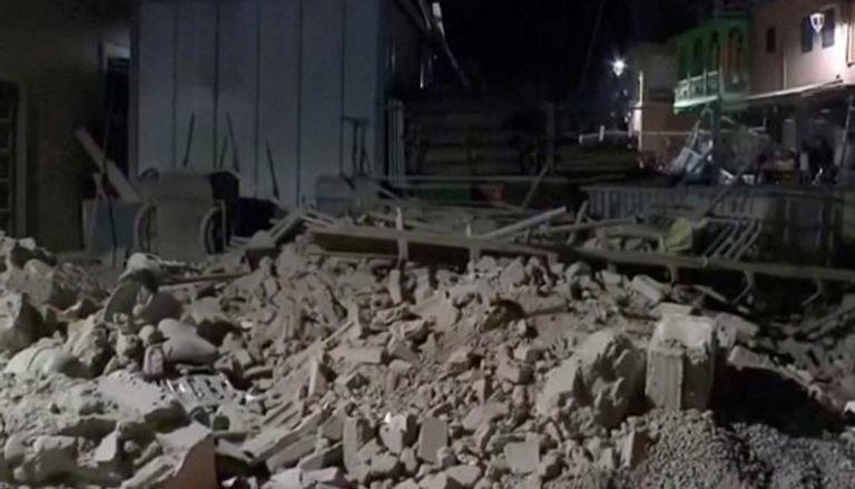2122 وفاة جراء الزلزال في المغرب