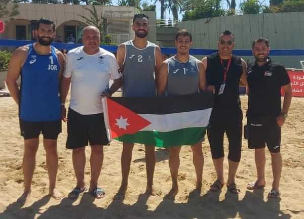 المنتخب الوطني يفوز على نظيره السوري للكرة الطائرة الشاطئية