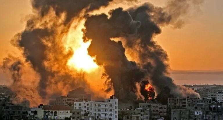 إصابة 9 فلسطينيين برصاص الاحتلال بغزة