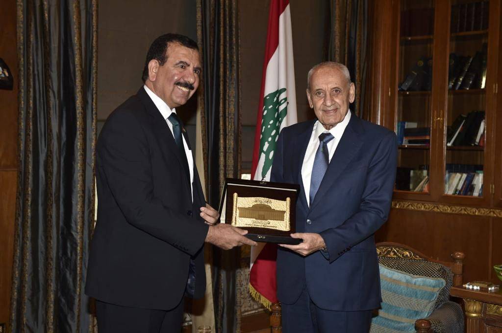 النائب الأول لرئيس مجلس النواب يلتقي بري