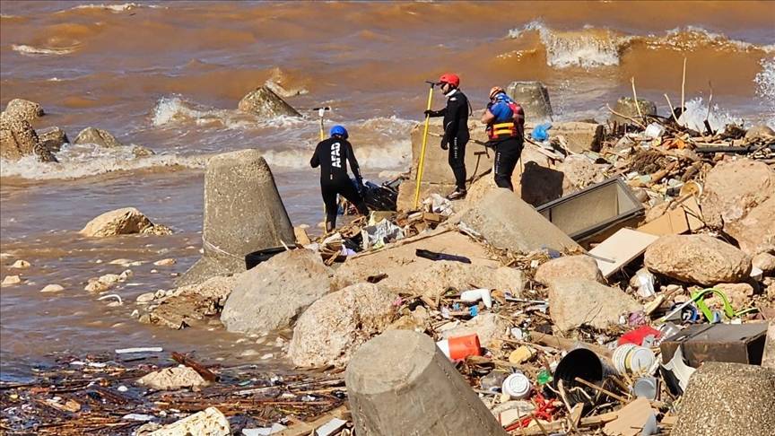 أكثر من 9 آلاف مفقود في درنة الليبية