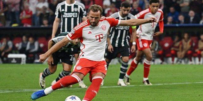 بايرن ميونخ يفوز على مانشستر يونايتد برباعية في دوري الأبطال