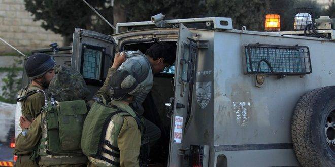 قوات الاحتلال تعتقل ثمانية فلسطينيين في الخليل وجنين ونابلس