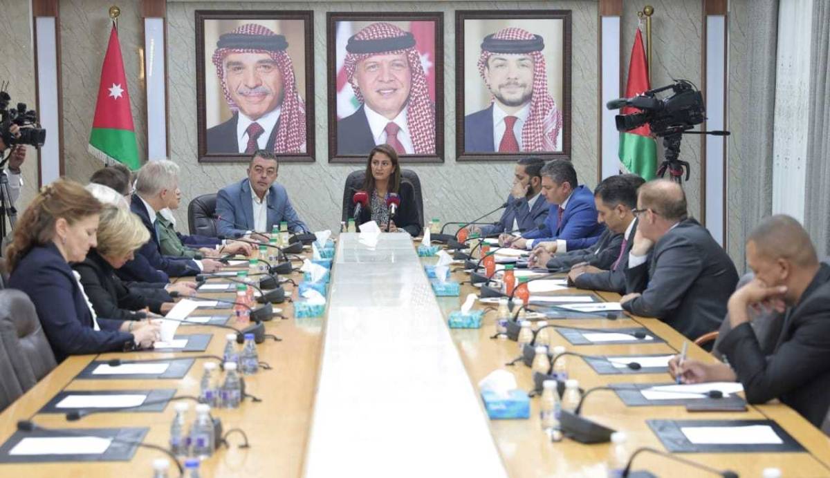 البرلمانية الأردنية البريطانية تلتقي وفد حزب المحافظين