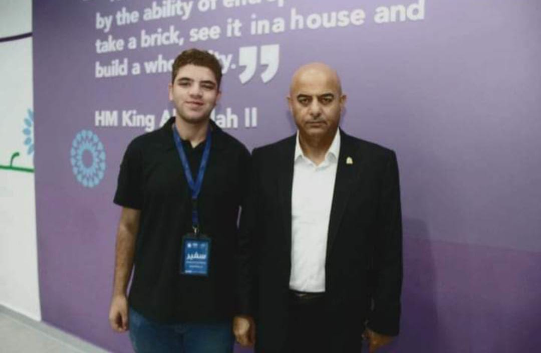 ليث ذياب يهنئ الدكتور رامي الملكاوي